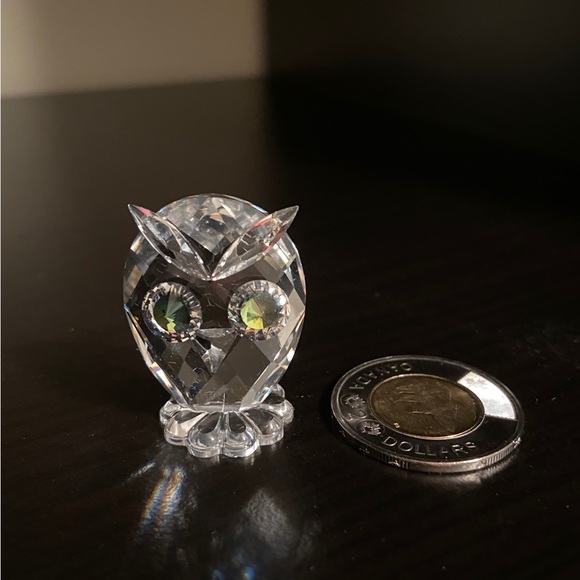 SWAROVSKI Crystal Mini Owl Figurine Limited Edition - Picture 5 of 5